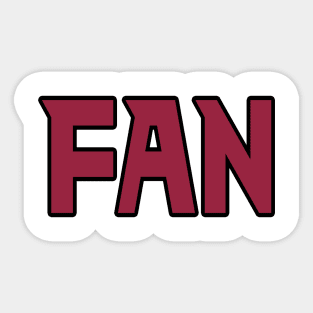 Arizona LYFE Football SUPER FAN!!! Sticker